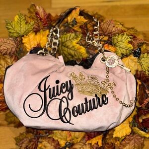 Juicy Couture pink dumpling bag NWT